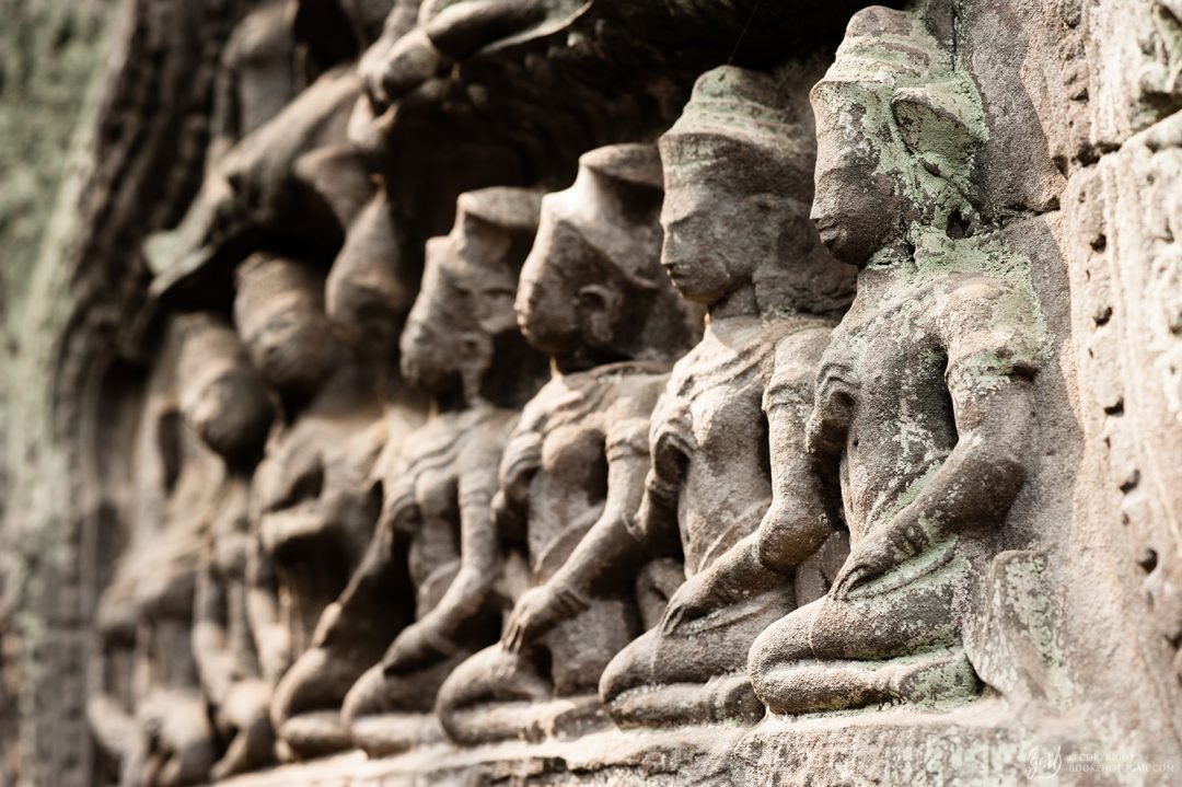 Détail du temple de Ta Prohm