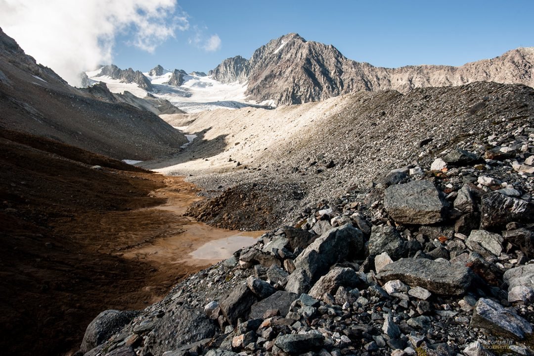 Le Glacier de Gebroulaz, un des plus beaux endroits du parc national de la Vanoise
